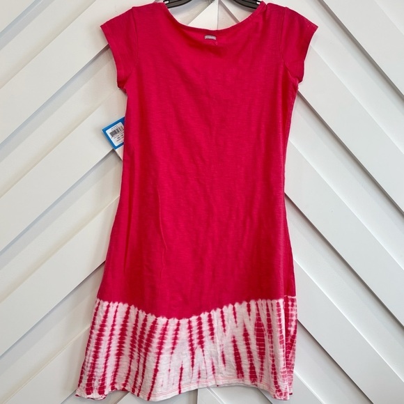 NWT Columbia Women's Daisy Fields Cover Up In Tie Dye Pink Size XS - Picture 2 of 6
